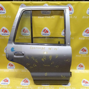 Дверь боковая Kia Sportage K00/JA/FM '1994-2006 зад, прав в сборе