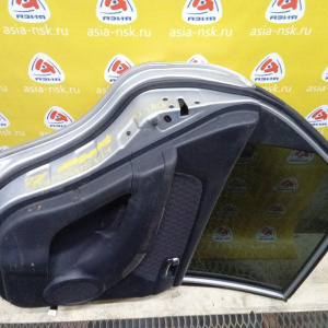 Дверь боковая Kia Sportage KM/JE/FQ '2004-2010 зад, лев в сборе, с накладкой (без ветровика)