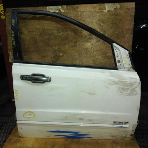 Дверь боковая SsangYong Actyon CJ/C100/QJ/Q100/DJ/D100 '2005- перед, прав в сборе (дефект,  вмятины, ржавчина)