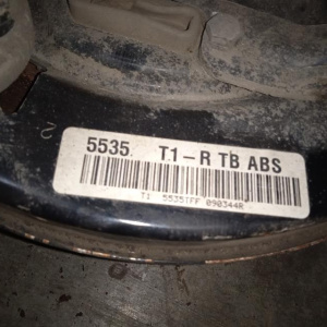 Ступица Kia TF K5 зад, прав ABS без суппорта и диска