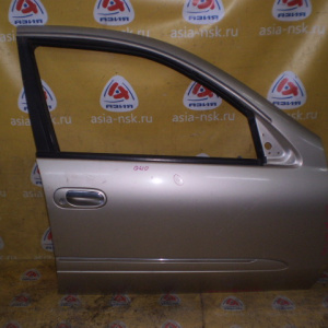Дверь боковая NISSAN Bluebird Sylphy QG10 '2000-2003 перед, прав (Дефект) хром сверху (цена за голое железо)