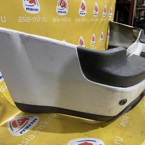 Бампер Chevrolet TrailBlazer GMT360/GMT370/KC зад Белый, парктроники