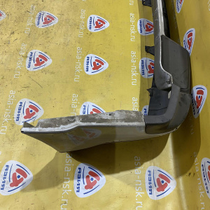 Бампер Chevrolet TrailBlazer GMT360/GMT370/KC зад Белый, парктроники