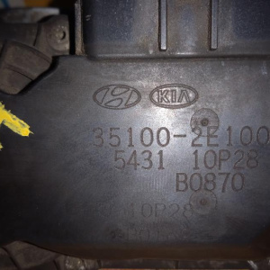 Заслонка дроссельная Hyundai G4NA/L4NA Sonata LF/C1/JF/D4 351002E100