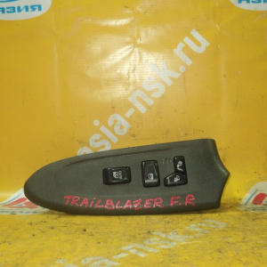 Пульт стеклоподъемника Chevrolet TrailBlazer GMT360/KC перед, прав пассажир, подогрев сидения, серая панель 15180073