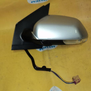 Зеркало Volkswagen Polo 9N3 лев RHD 10к 11пр с поворотником 6Q2857501CA '2005-2009