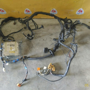 Коса ДВС Toyota 3S-FE SV41 a/t A140E кат. + комп.89661-32890 без привода спидометра