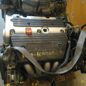 Двигатель Honda K20A-6040842 без гур и компрессора 139 Т.КМ. Accord CL7