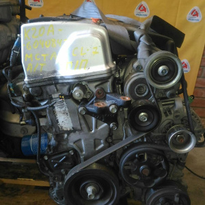 Двигатель Honda K20A-6040842 без гур и компрессора 139 Т.КМ. Accord CL7