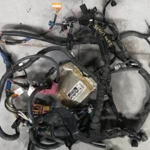 Коса ДВС Toyota 3S-FE SV41 a/t A140E с эл. прив. спид. + комп.89661-32830 трамб. 2 конт.