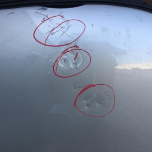 Капот TOYOTA Platz NCP12 '2002-2005 дефект