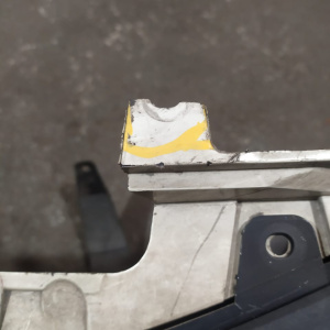 Бампер NISSAN Note E11 '2005-2007 перед RIDER 62022-1A80X