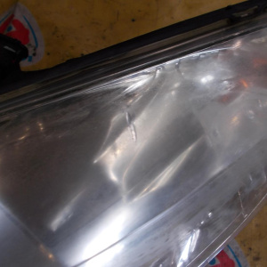 Фара Peugeot 207 A7/WC '2006-2009 лев RHD линз. галоген 89901972 (дефект стекла) 620898