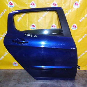 Дверь боковая Peugeot 308 T7/4C '2007- зад, прав Hatchback в сборе