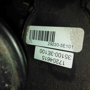 Двигатель Hyundai Grandeur L6EA-8A163293 ГАЗ 2.7L V6 Корея БЕЗ НАВЕСНОГО TG/EL '2008