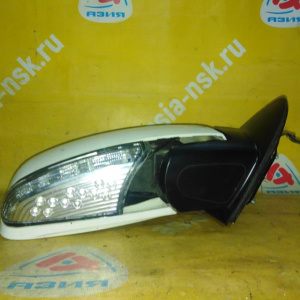 Зеркало Hyundai Santa Fe CM/BM прав 12+4к с повторителем и подсветкой (без крышки снизу) LHD-левый руль '2010-2012
