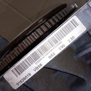 Двигатель BMW 3-Series N52/N52B25AE-01626016 2WD 323i VB56 БЕЗ НАВЕСНОГО E90 '2005