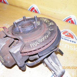 Ступица Toyota/Lexus ZVW30/ZVW35/ZWA10 Prius#CT200h перед, прав ABS. В сборе. Цапфа алюминевая. 5шпилек. 43201-47030