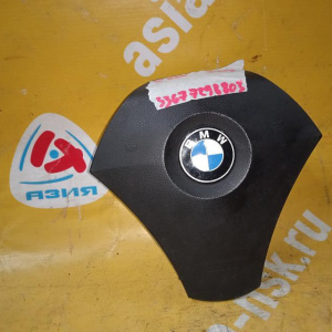 Подушка безопасности BMW 5-Series E60/E61 '2005-2007 3 спицы, с зарядом 2 фишки 32346772988