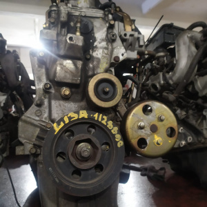 Двигатель Honda L13A-1128890 передний привод 8 кат. без навесного ПРОБЕГ 89 Т.КМ Fit GD1