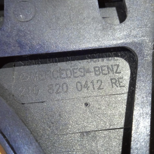 Планка под фару Mercedes E-Class W210 '1995-2000 R В сборе с омывателем фары