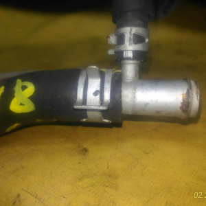 Тройник печки Toyota Passo/Duet QNC10/KGC10/M101A K3-VE/1KR металл, диаметр 17+17+8 мм.