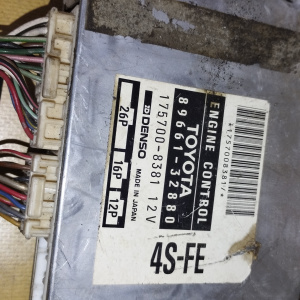 Коса ДВС Toyota 4S-FE SV40 a/t A140L без привода., кат. + комп.89661-32880
