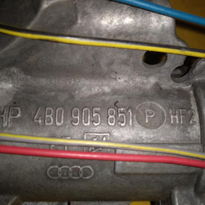 Замок зажигания Audi A4 B6/8E2/8E5/B7/8EC/8ED '2000-2008 a/t чип-ключ, фишка
