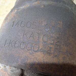 Коллектор выпускной Land Rover KV6/25K4F Freelander LN/L314 '2000-2006 сзади с катализатором KAT032 R