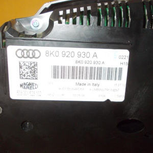 Панель приборов Audi A4 B8/8K2/8K5 CDHA/CDHB '-05.2009 280 km/h Бензин.ДВС PR-9Q4