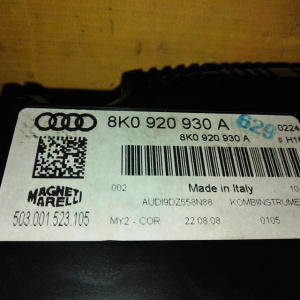 Панель приборов Audi A4 B8/8K2/8K5 CDHA/CDHB '-05.2009 280 km/h Бензин.ДВС PR-9Q4