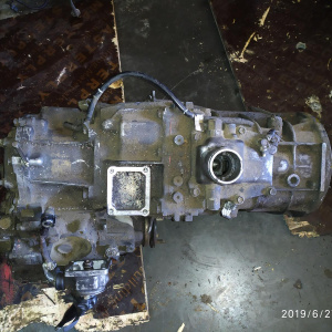 МКПП TOYOTA 1HD/1HZ 4WD кулиса спереди, раздатка короткая без эл. мотора, короткая от флянца до колокола 710 мм., 21 шли Land Cruiser J80