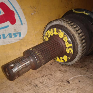 Привод Kia KM/JE/FQ Sportage D4EA перед, лев ABS (30/28) 2.0L CRDi VGT 140 л.с. (дефект пыльника наруж.) '2007 495011F350