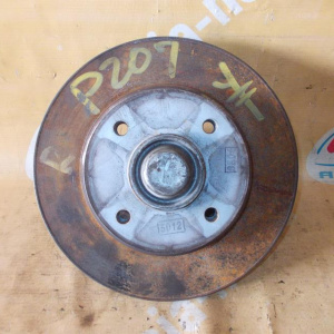 Ступица Peugeot 207 EP6/5FW R без суппорта, под ABS с диском 249 мм