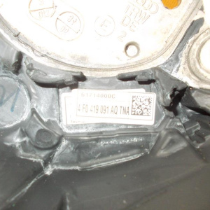 Подушка безопасности Audi A6/A4 Allroad C6/4F2/4F5/4FH '2005-2011 вод с мульти рулем 3 спицы кожа 4F0419091AQTNA (с зарядом) 4F0880201BA6PS, 4F0880201