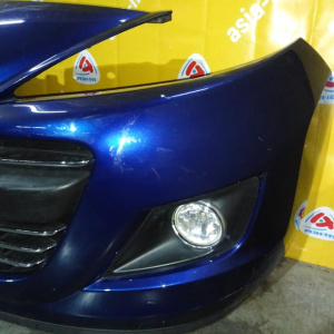 Бампер Peugeot 207 A7 '2009-2013 перед в сборе (туманки)