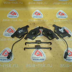 Колодки тормозные Audi A6 C6/4F2 321X30MM 4 шт. комплект с датчиками F