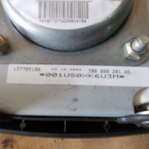 Подушка безопасности Volkswagen Golf 4 1J1/B5/3B2 '1996-2005 вод. 4 спицы с рулём 3B0419091AE  (с зарядом)