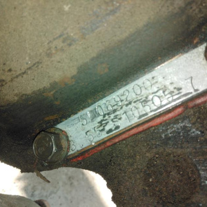 Мост Jeep XJ Cherokee F 39/11 (3.55) 52069200
