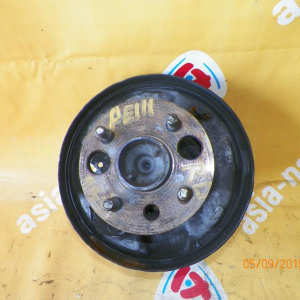 Ступица Toyota AE100/EE100/CE100/AE101/AE102/AE110/AE111/EE110/EE111/CE110 Corolla/Sprinter зад, лев 2WD ABS. Барабанные тормоза.Голая без барабана и колод
