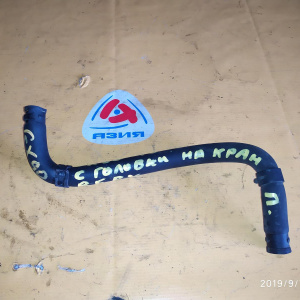 Патрубок радиатора печки Toyota 87245-2A460 Mark II GX90 1G-FE ВЕРХ, с головки на кран печки