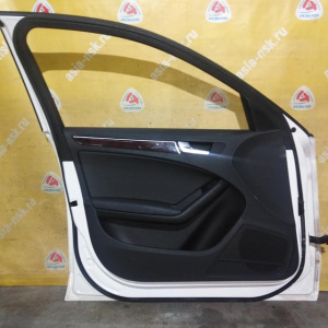 Дверь боковая Audi A4 B8/8K2/8K5/8KH '2007-2016 перед, лев в сборе