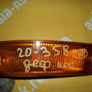 Повторитель в бампер TOYOTA прав Corona ST190 желт дефект корпуса