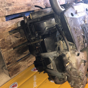 Двигатель MITSUBISHI 6G74-CJ3676 SOHC .кат. ФИЛЬТР С ЛЕВА  БЕЗ НАВЕСНОГО Pajero/Challenger K99/V75 '1999-