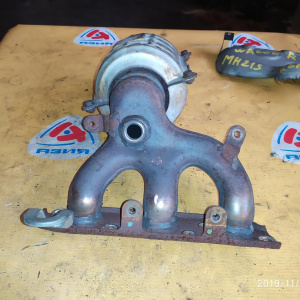 Коллектор выпускной Suzuki K6A-VE Wagon R MH21S / 1411072J20/1411083G80