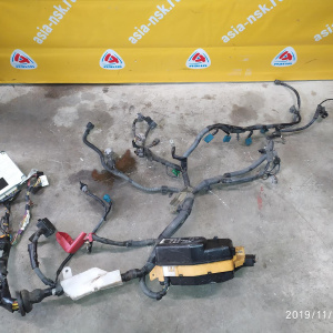 Коса ДВС Toyota 5E-FE Raum EXZ10 2WD a/t A244L без привода спид. кат. + комп. 89661-46010 82121-46040