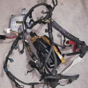 Коса ДВС Toyota 5E-FE Raum EXZ10 2WD a/t A244L без привода спид. кат. + комп. 89661-46010 82121-46040