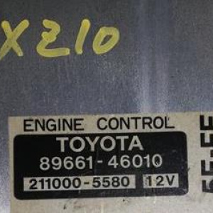 Коса ДВС Toyota 5E-FE Raum EXZ10 2WD a/t A244L без привода спид. кат. + комп. 89661-46010 82121-46040