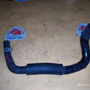 Патрубок радиатора печки Toyota 87245-2D260 Carina ED ST200 3S-FE/4S-FE '08.1995- ВЕРХ, с головки на кран печки ( катушечный = трамб. )