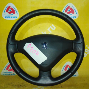 Подушка безопасности Peugeot 207 вод.с рулём 3 спицы кожа 96701085ZD